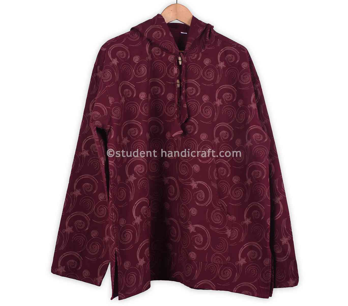 Cotton Printed Red Hood