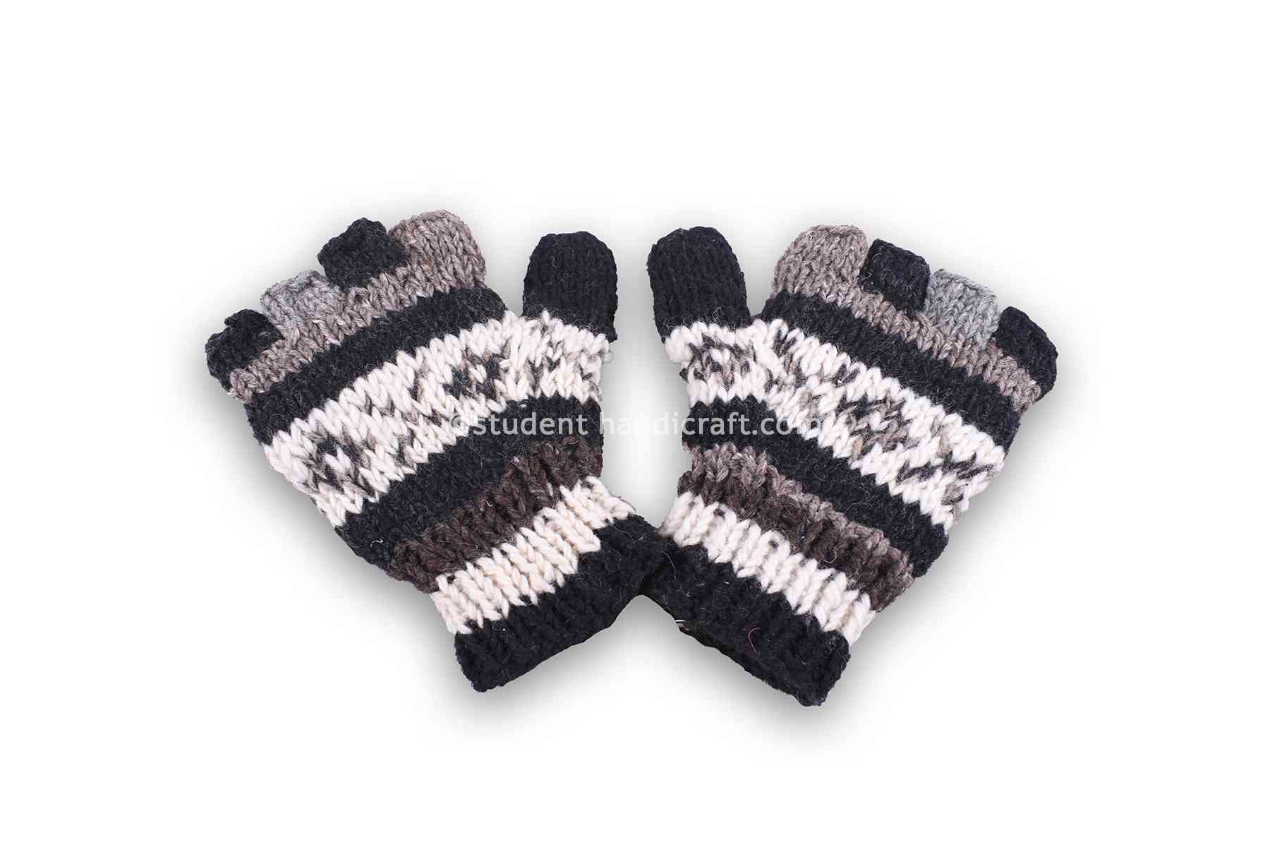 Natural Woolen Gloves