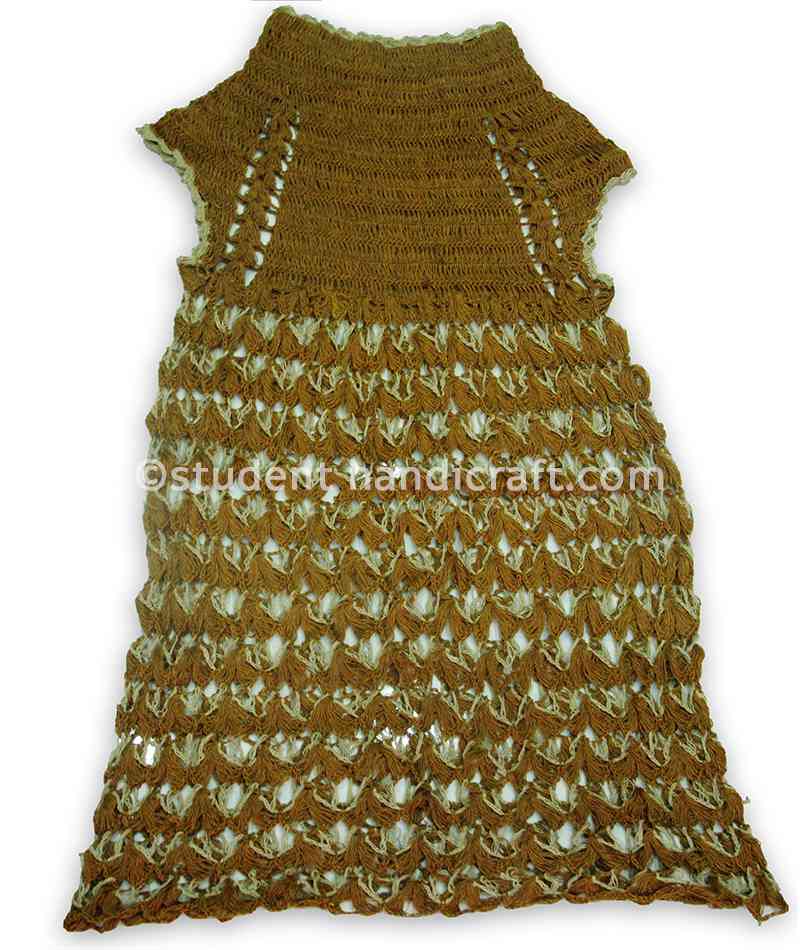 Hand Knitted Nettle Dress