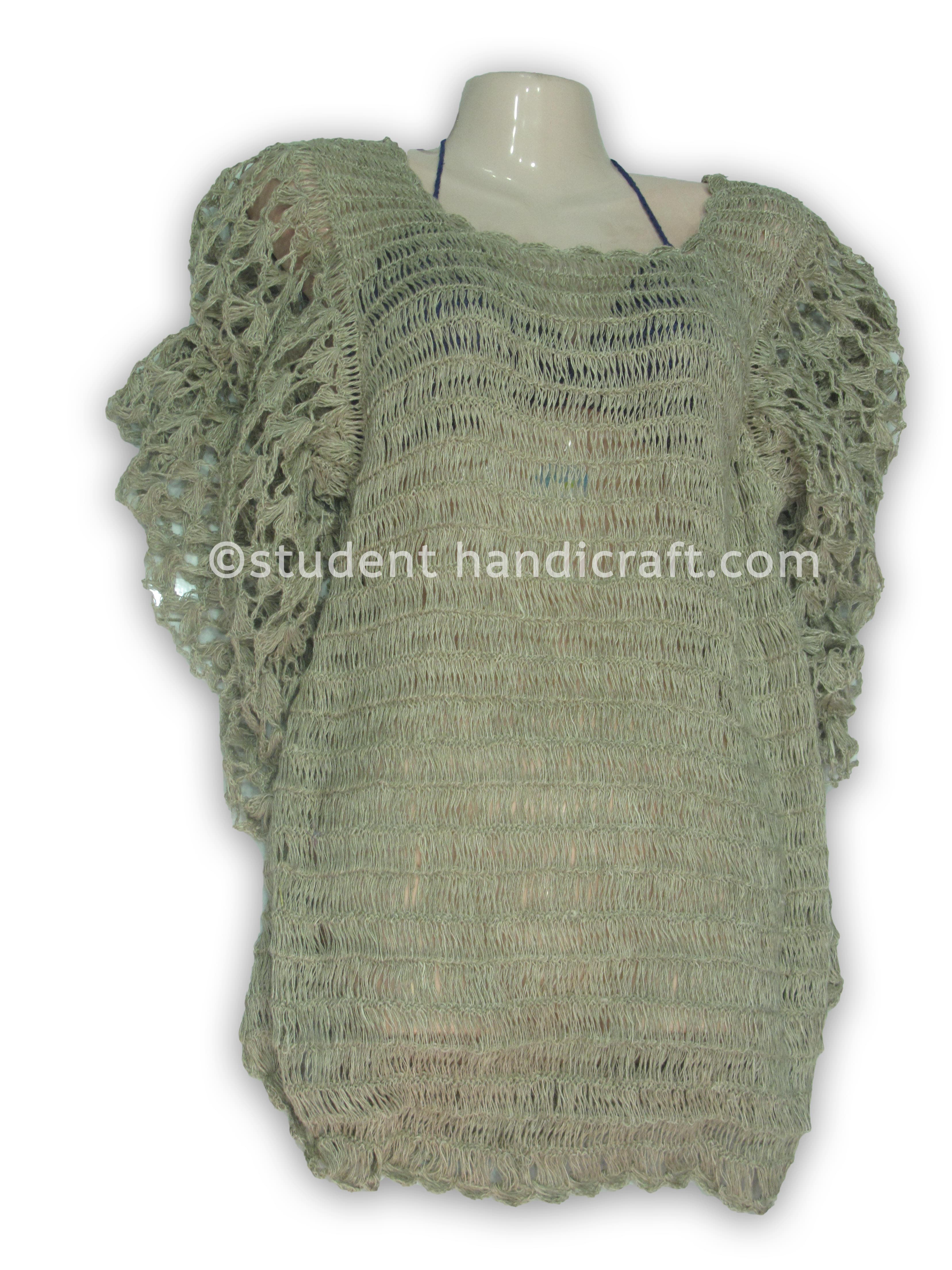 Organic Nettle Handmade Jumper